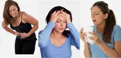 tekenen van parasieten in het menselijk lichaam