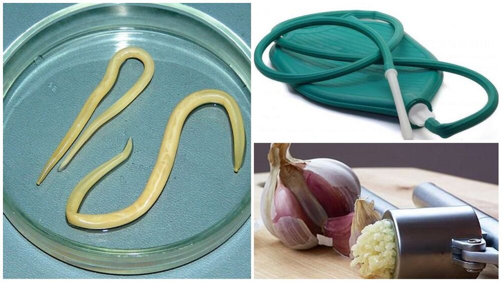 klysma met knoflook voor wormen